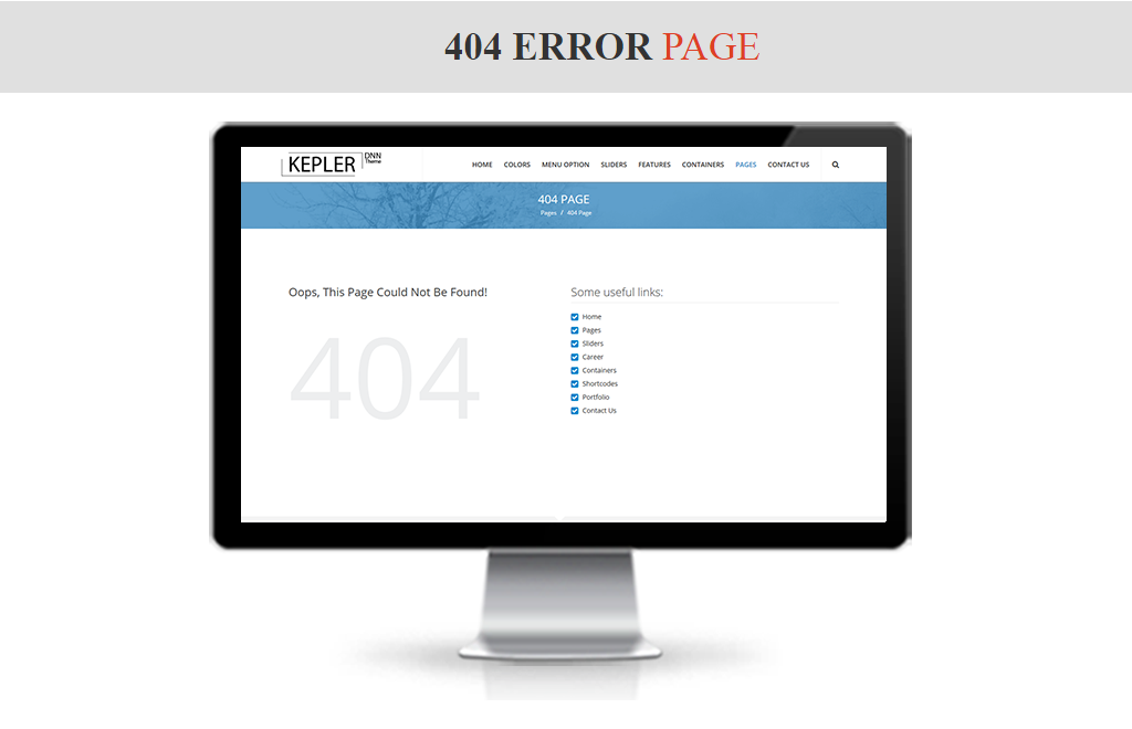 Kepler 404 Page
