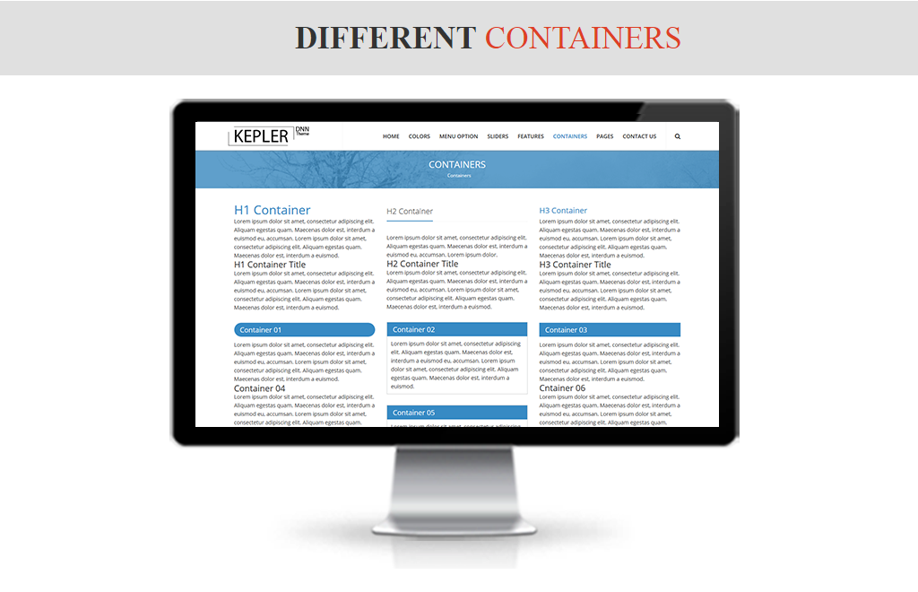 Kepler Containers